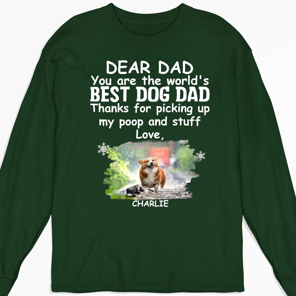Picking Up Our Stuff Photo - Personalized Custom Long Sleeve T-shirt - Image 6