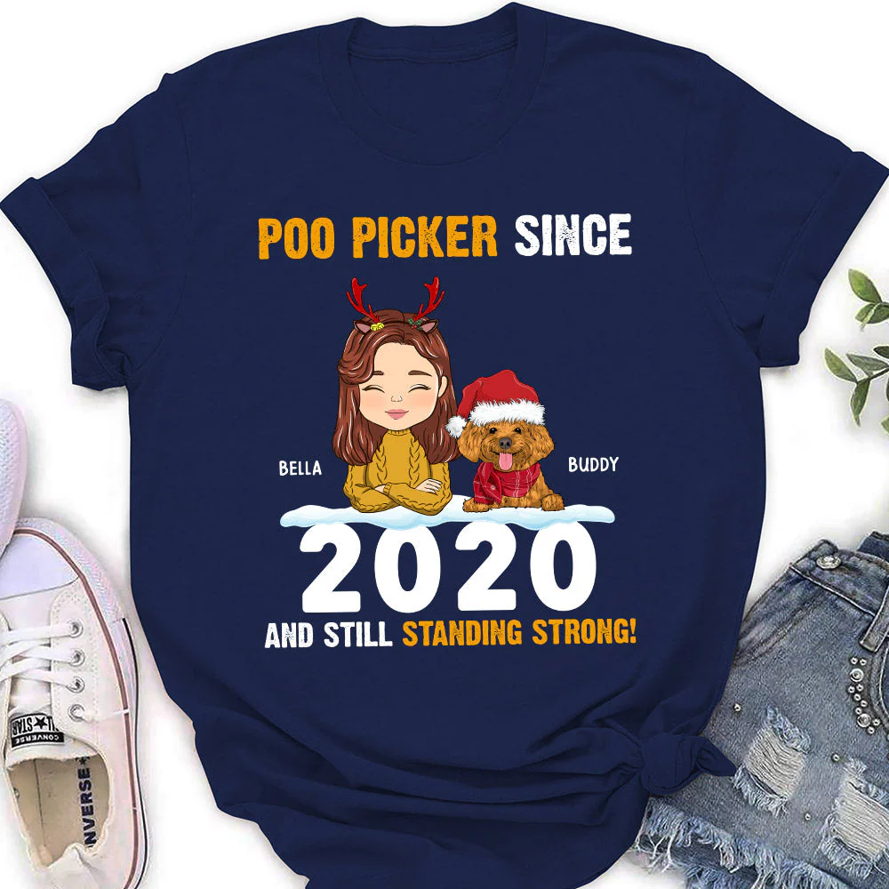 Poo Picker - Personalized Custom Women's T-shirt - Image 2