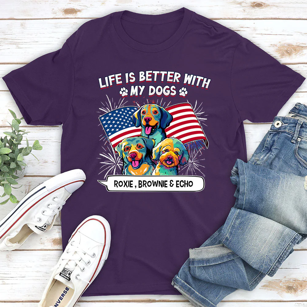 Pop Art Better Life - Personalized Custom Premium T-shirt - Image 3