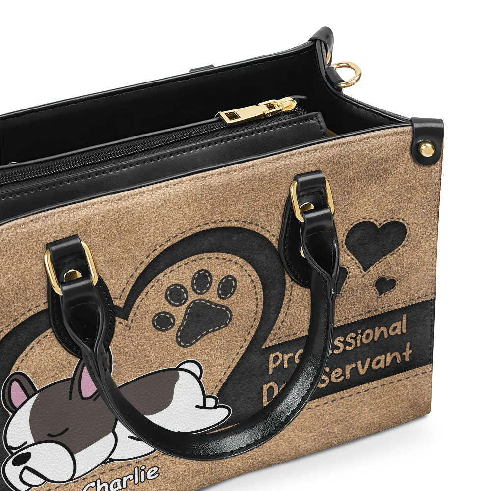 Professional Pet Servant - Personalized Custom Leather Bag - Image 5