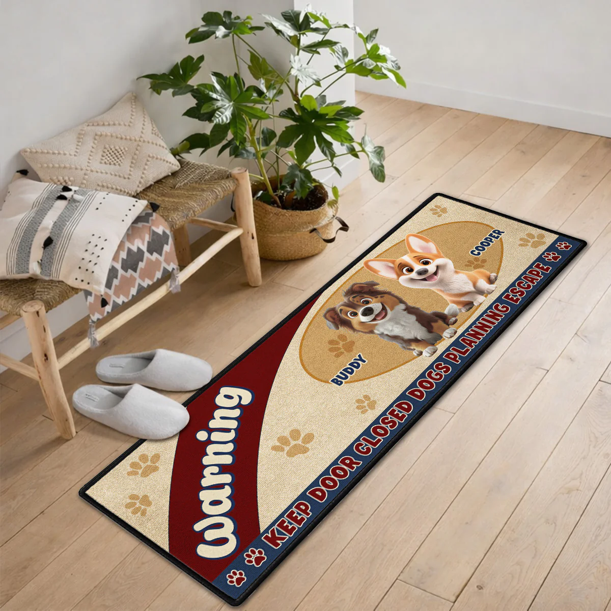 Property Is Secured By - Personalized Custom Runner Rug - Image 5