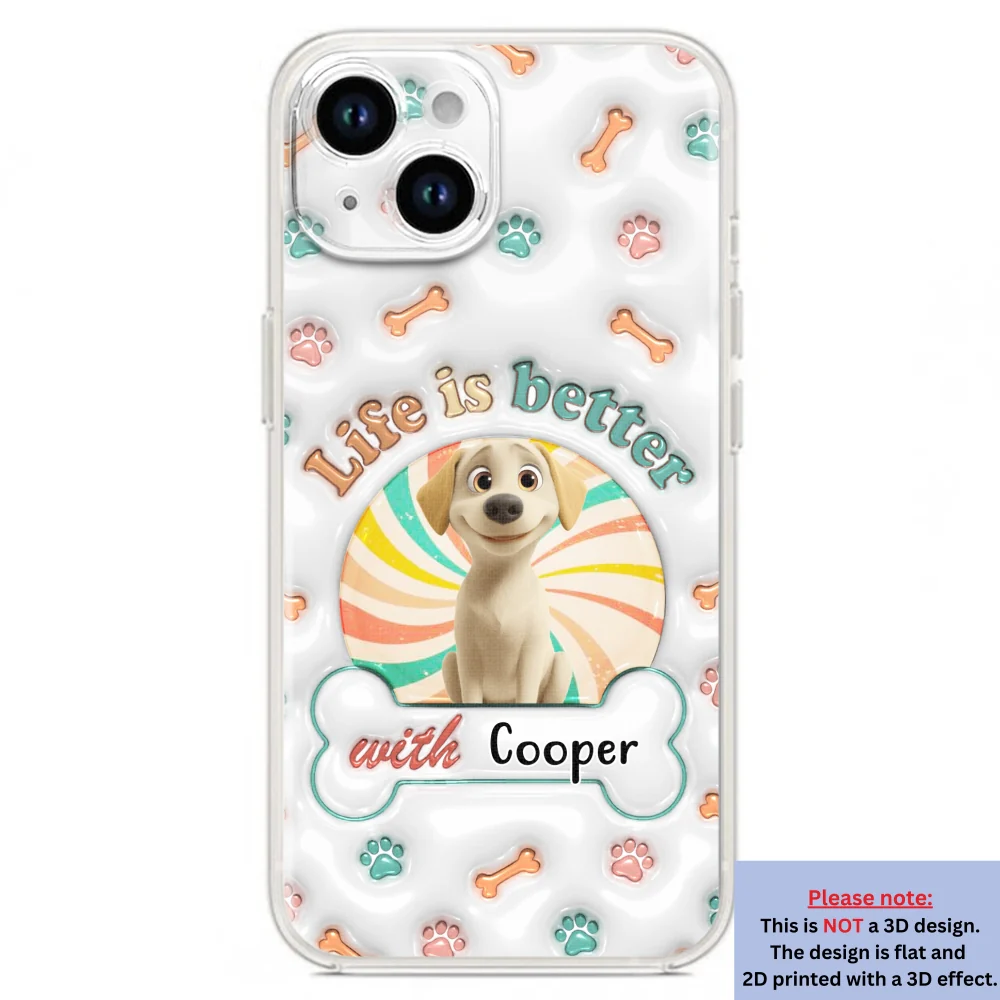 Property Of My Mom - Personalized Custom 3D Inflated Effect Phone Case - Image 18