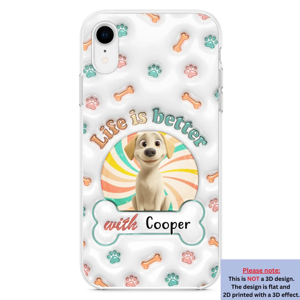 Property Of My Mom - Personalized Custom 3D Inflated Effect Phone Case - Image 23