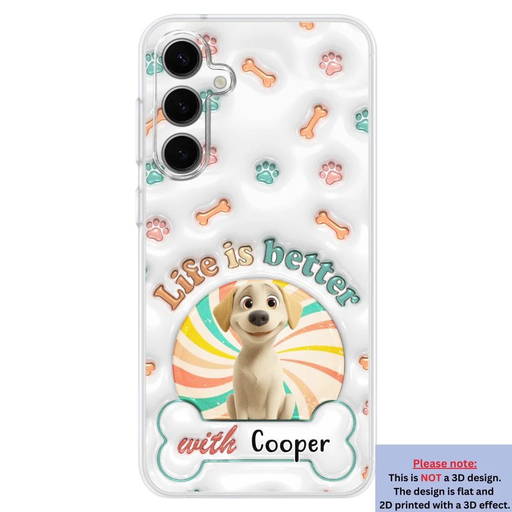 Property Of My Mom - Personalized Custom 3D Inflated Effect Phone Case - Image 30