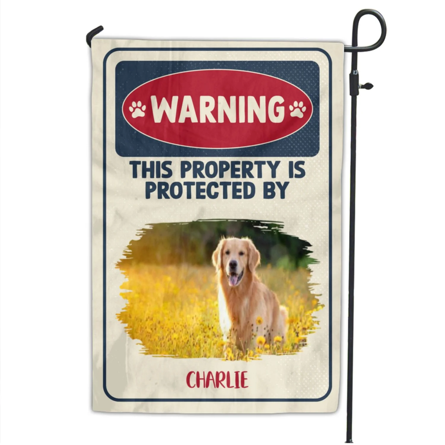 Property Of Version Photo - Personalized Custom Flag - Image 2