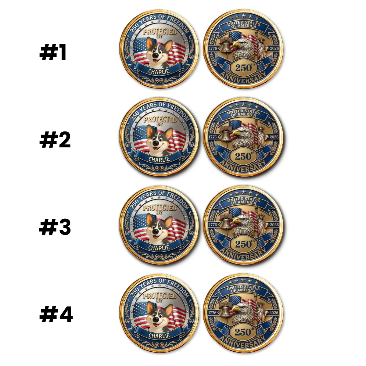 Protected By - Personalized Custom Commemorative Keepsake Coin - Image 11