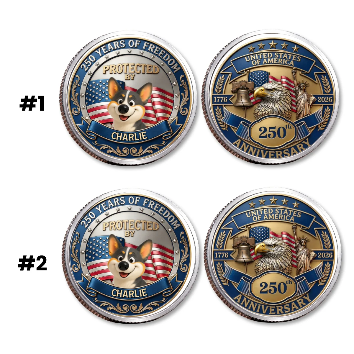 Protected By - Personalized Custom Commemorative Keepsake Coin - Image 15