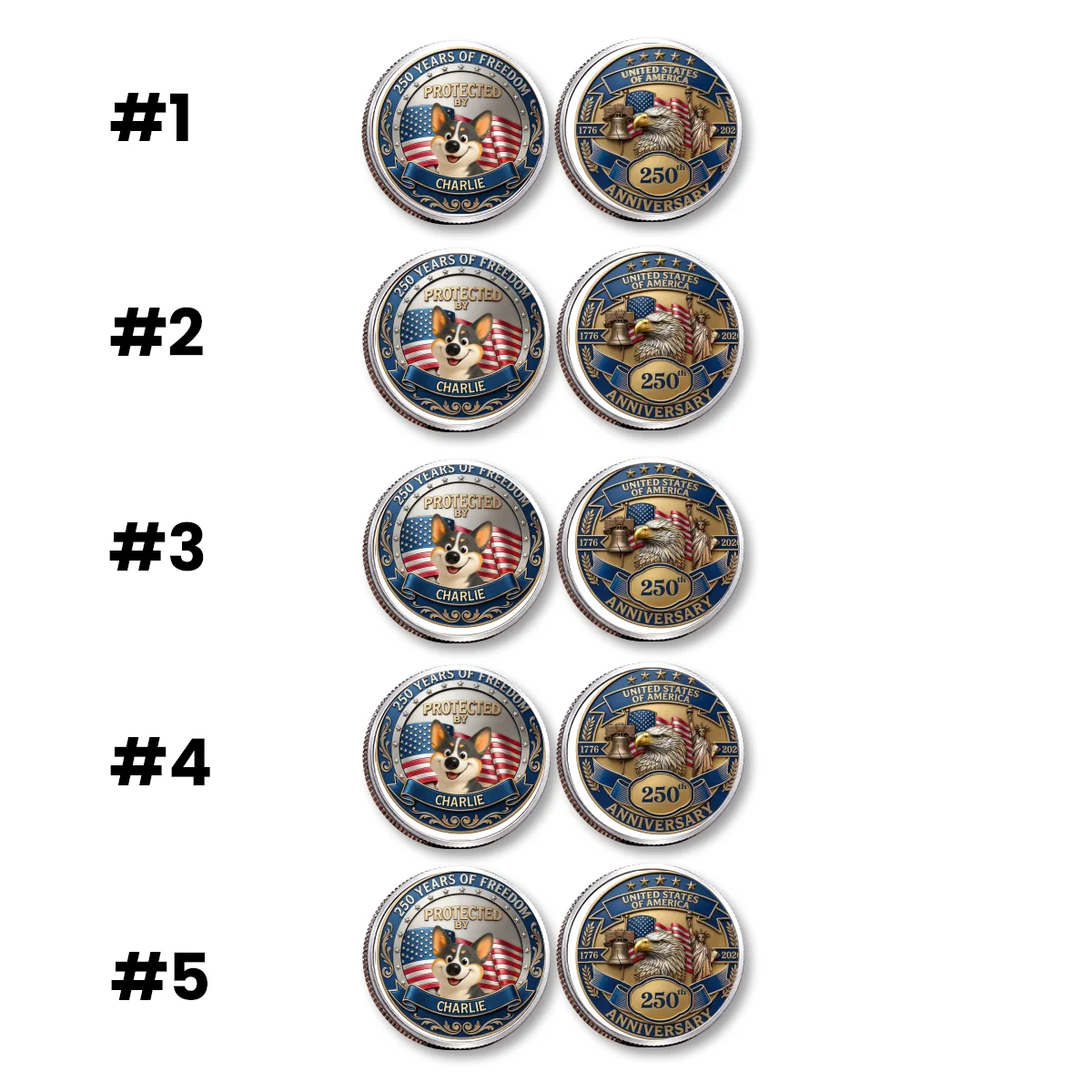 Protected By - Personalized Custom Commemorative Keepsake Coin - Image 18