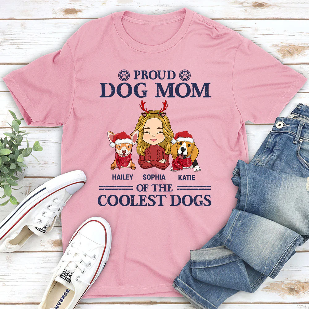 Proud Dad Mom - Personalized Custom Unisex T-shirt - Image 2