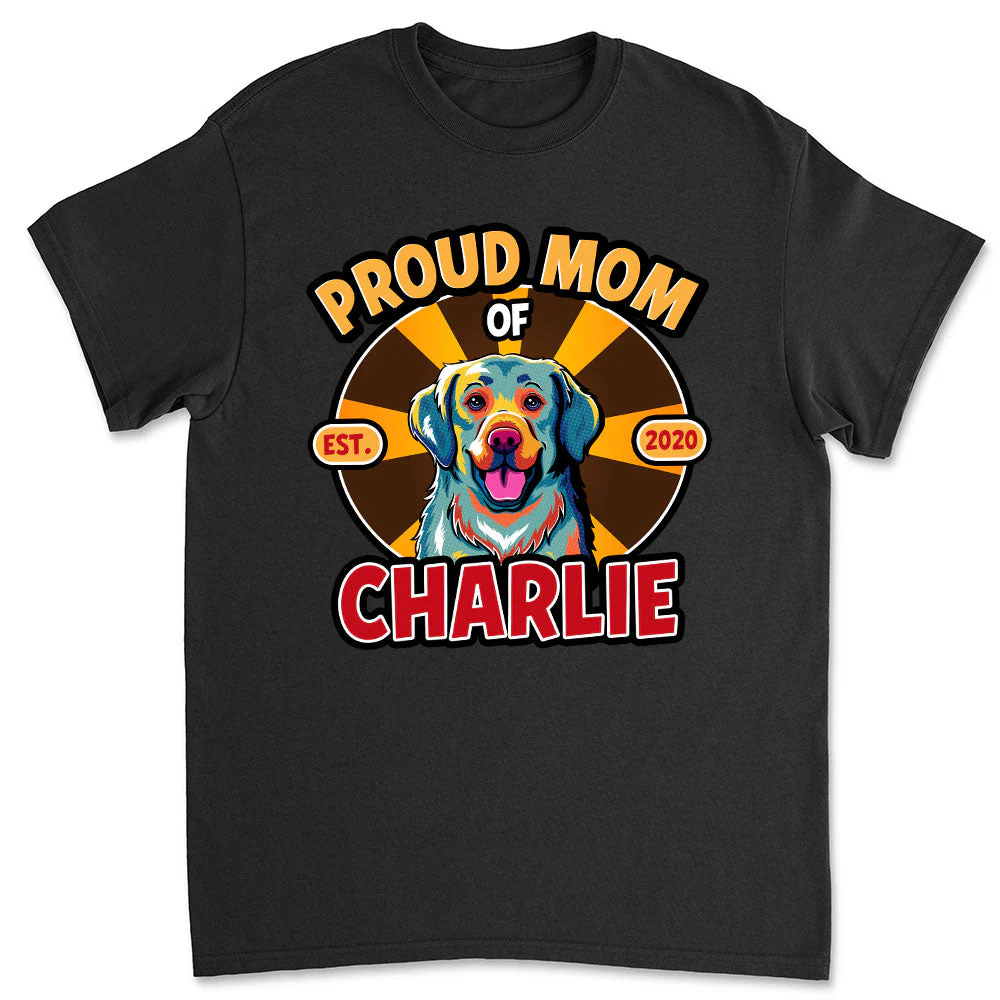 Proud Mom/Dad - Personalized Custom Unisex T-shirt