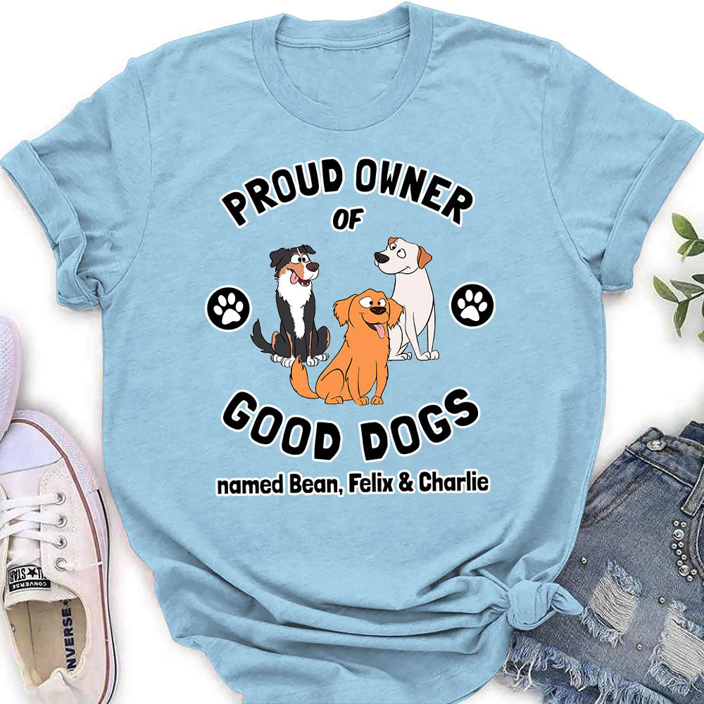 Proud Owner - Personalized Custom Women's T-shirt - Image 4