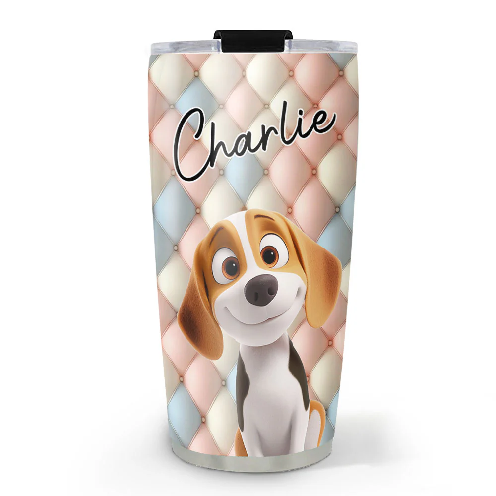 Puff It Up - Personalized Custom 3D Effect Tumbler