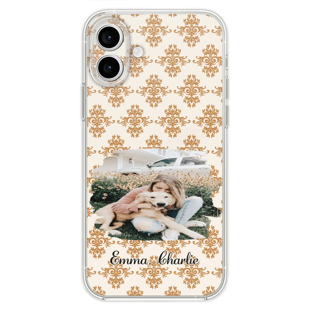 Pumskin Girl And Her Pet Photo - Personalized Custom Phone Case - Image 27