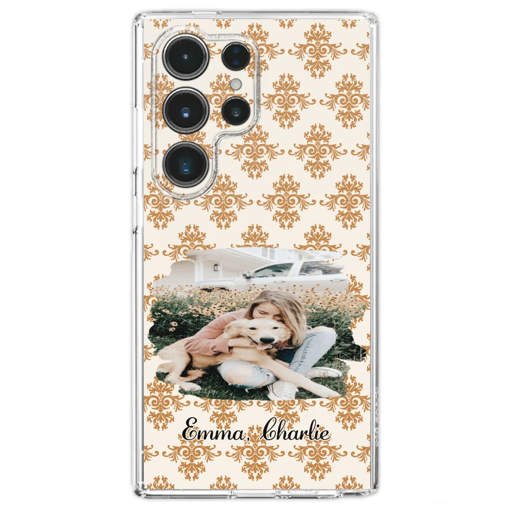 Pumskin Girl And Her Pet Photo - Personalized Custom Phone Case - Image 30