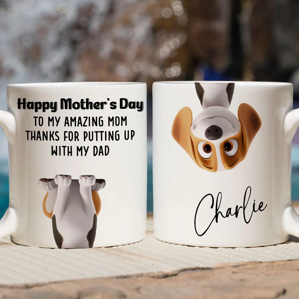Putting Up - Personalized Custom Coffee Mug - Image 2