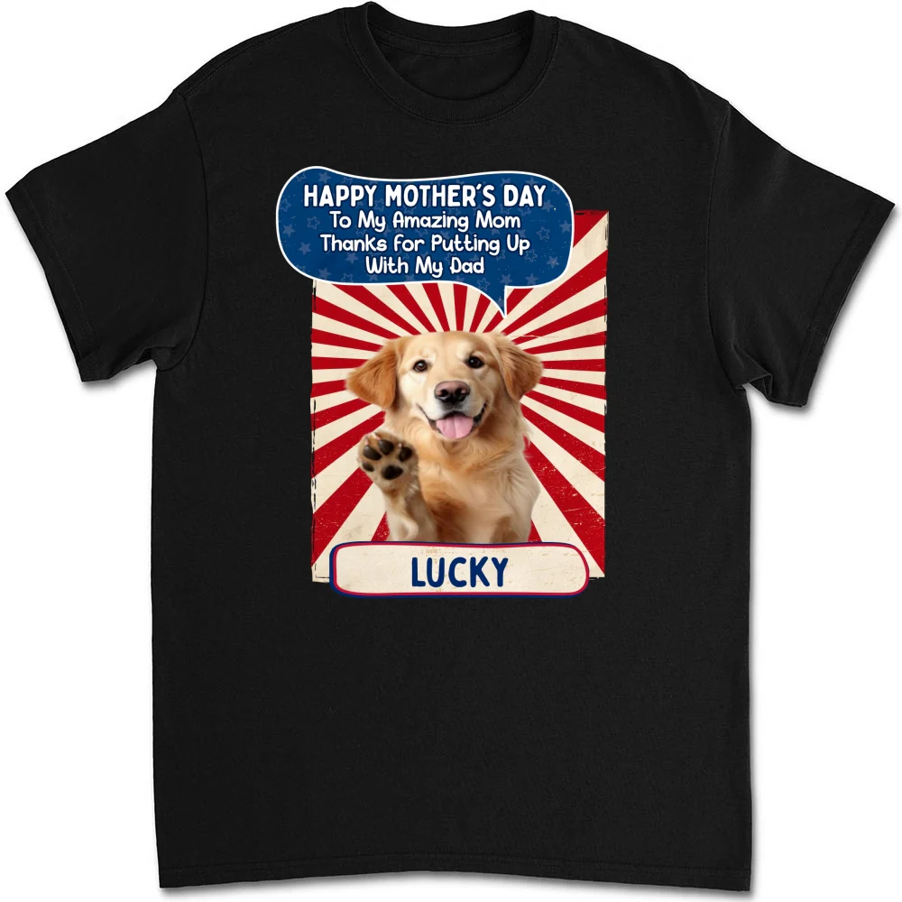 Putting Up Photo - Personalized Custom Unisex T-Shirt - Image 2