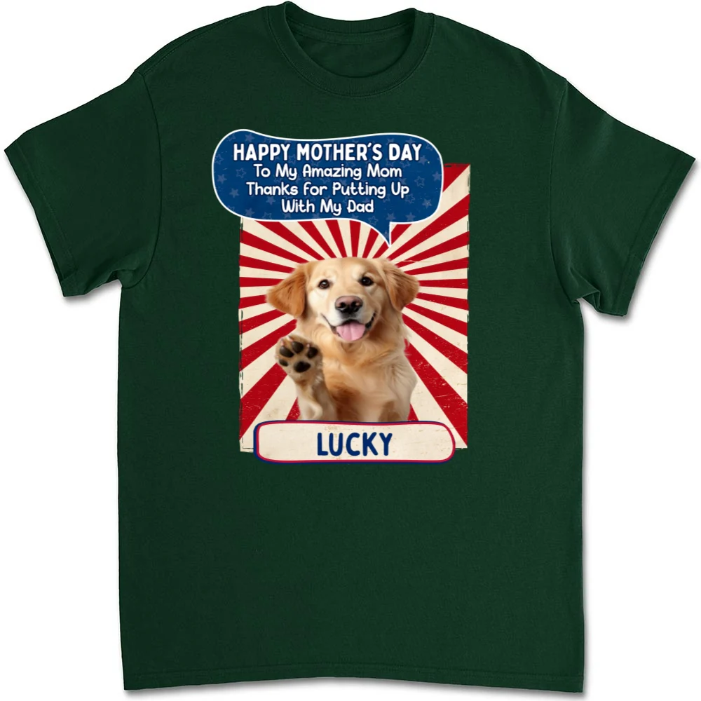 Putting Up Photo - Personalized Custom Unisex T-Shirt - Image 4