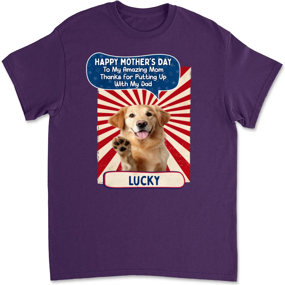 Putting Up Photo - Personalized Custom Unisex T-Shirt - Image 5