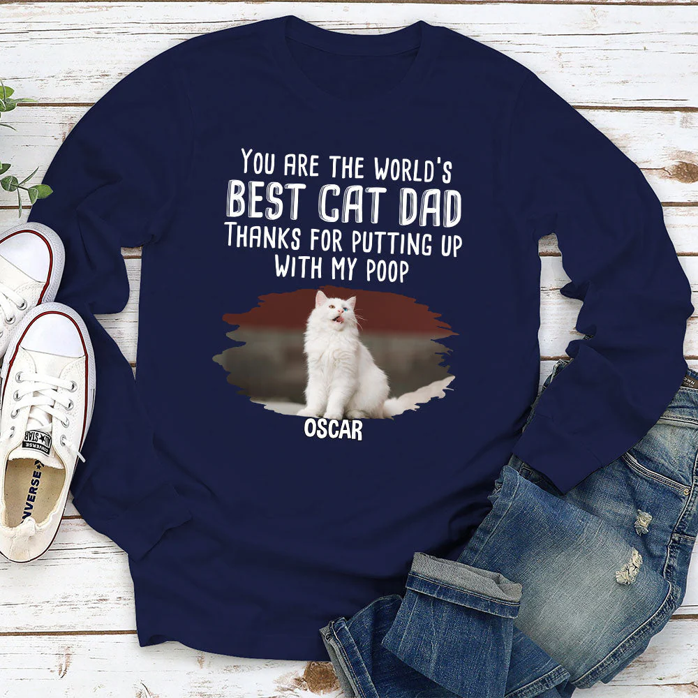 Putting Up With Us - Personalized Custom Long Sleeve T-shirt - Image 4