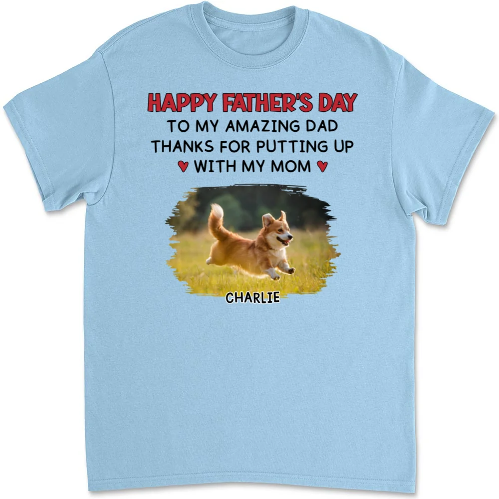 Putting Up With Version Photo 3 - Personalized Custom Unisex T-Shirt - Image 3