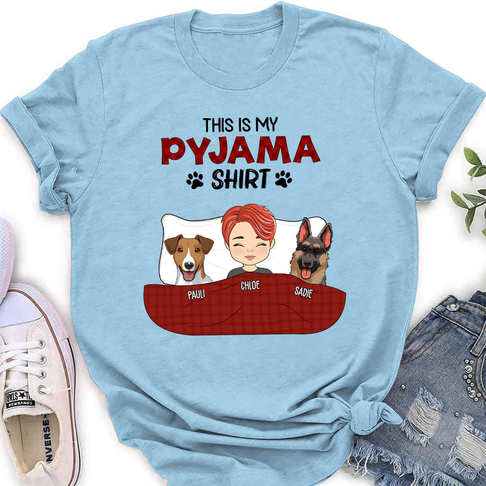 Pyjama Shirt - Personalized Custom Women's T-shirt - Image 2