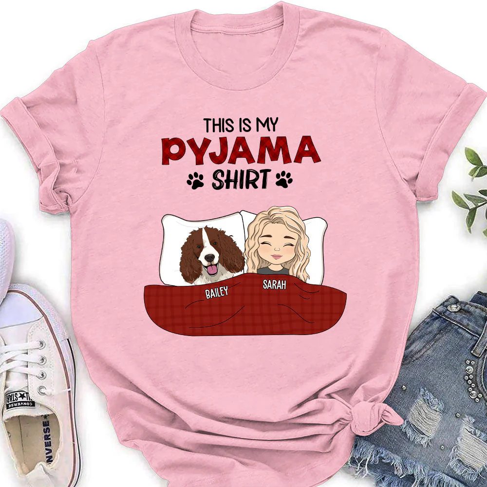 Pyjama Shirt - Personalized Custom Women's T-shirt - Image 4