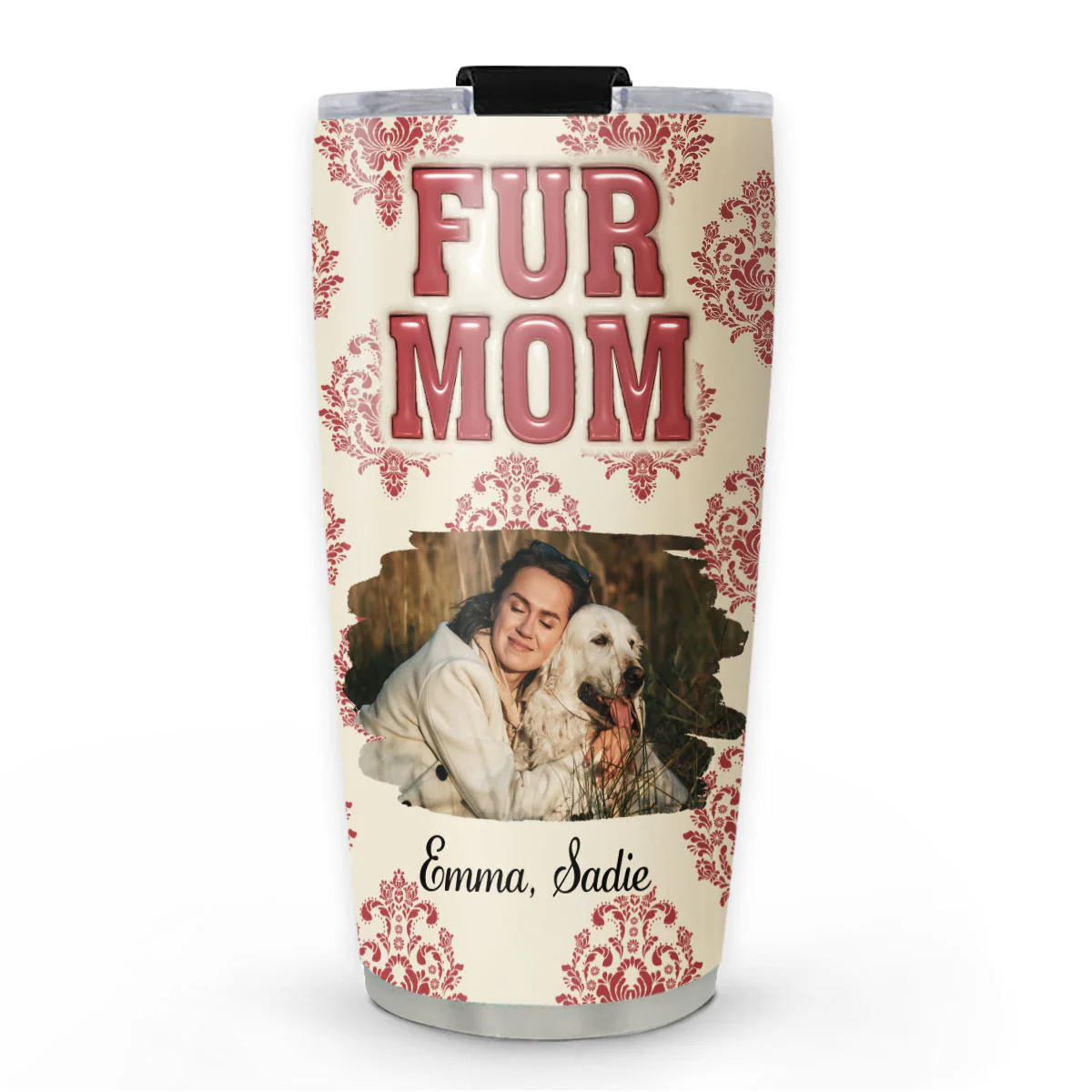 Queen Of Pets Photo - Personalized Custom 3D Inflated Effect Tumbler