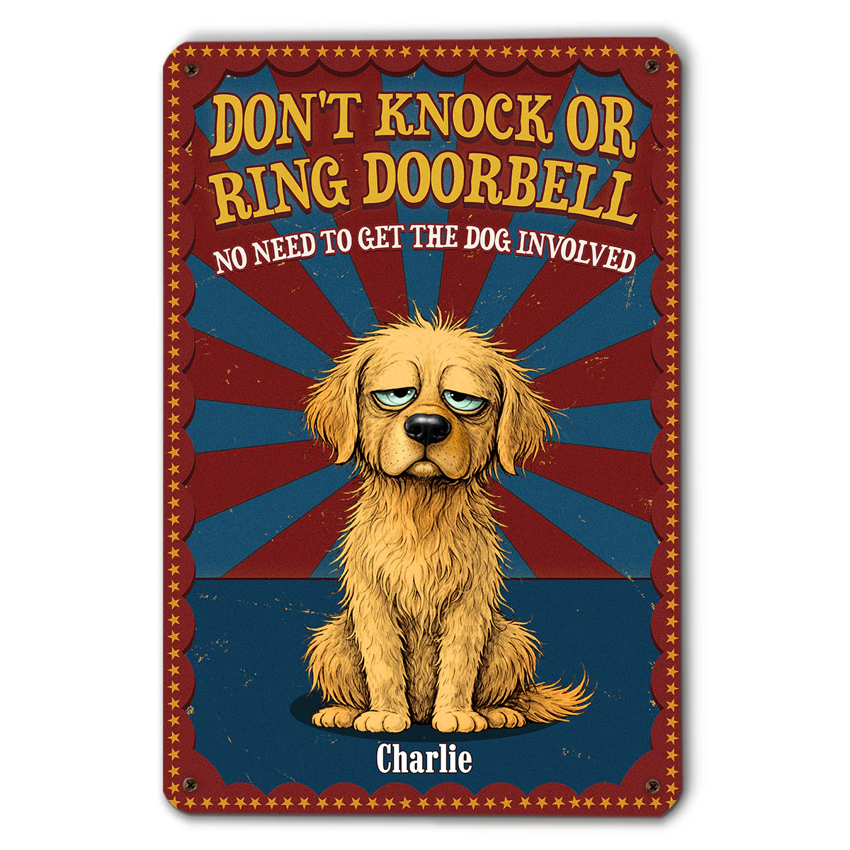 Quiet Entry Requested - Personalized Custom Metal Sign