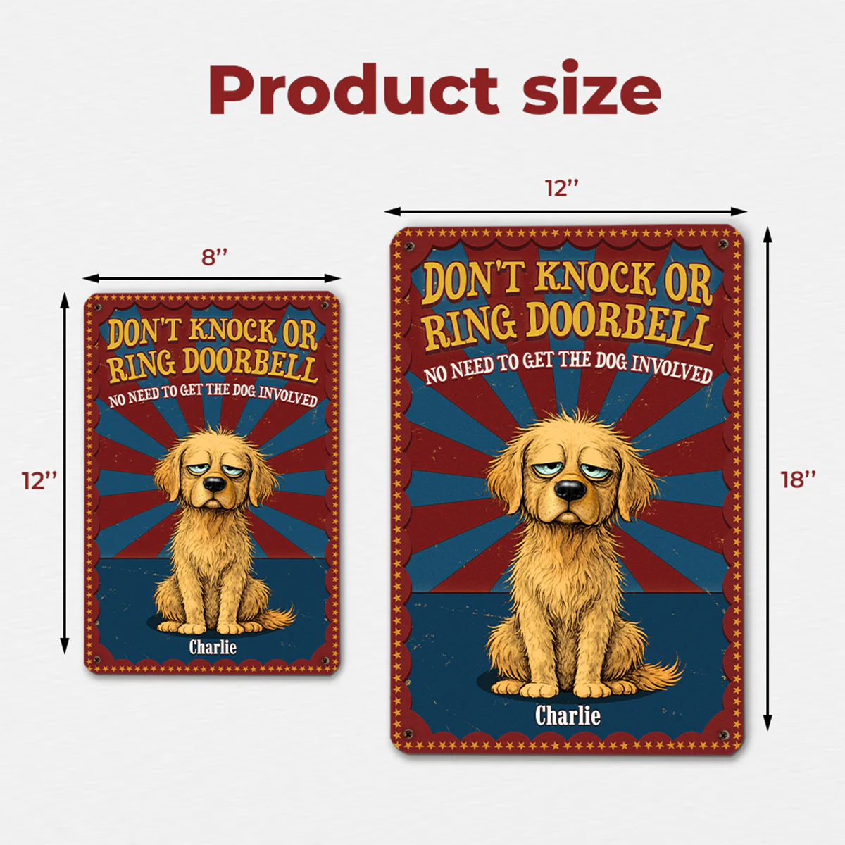 Quiet Entry Requested - Personalized Custom Metal Sign - Image 5