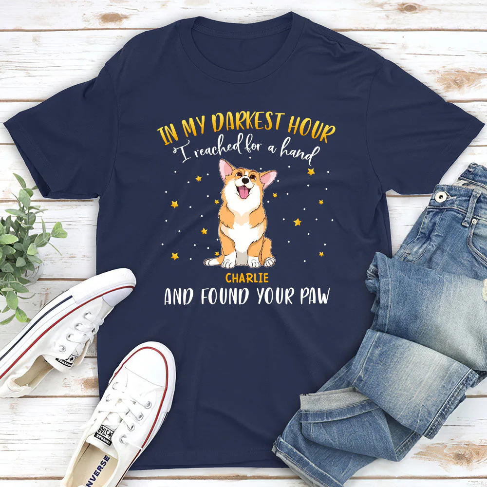 Reach For A Paw - Personalized Custom Unisex T-shirt - Image 3