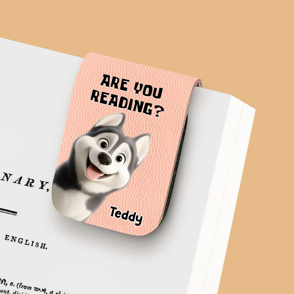 Reading Or Not - Personalized Custom Leather Bookmark - Image 9