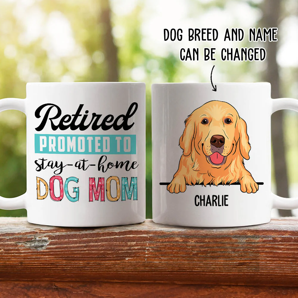 Retired Promoted To - Coffee Mug - Image 4