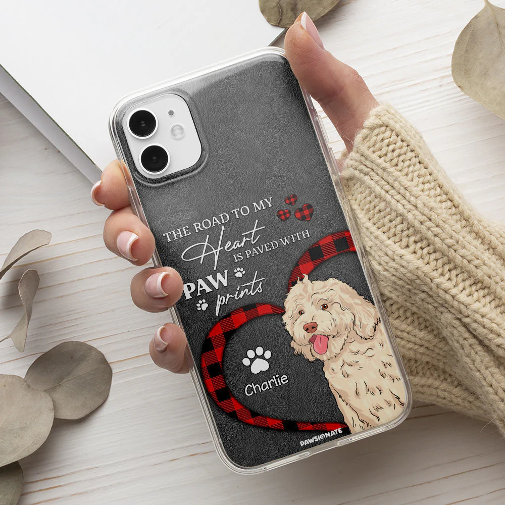 Road To Heart  - Personalized Custom Phone Case - Image 2