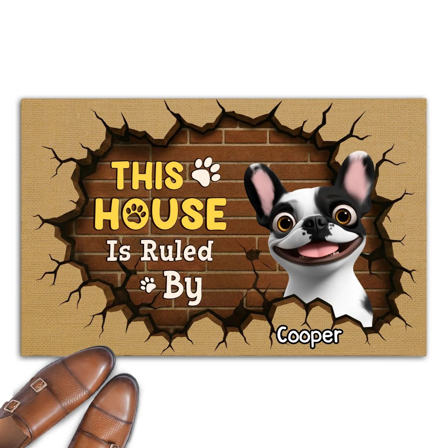 Ruled By - Personalized Custom Doormat - Image 6