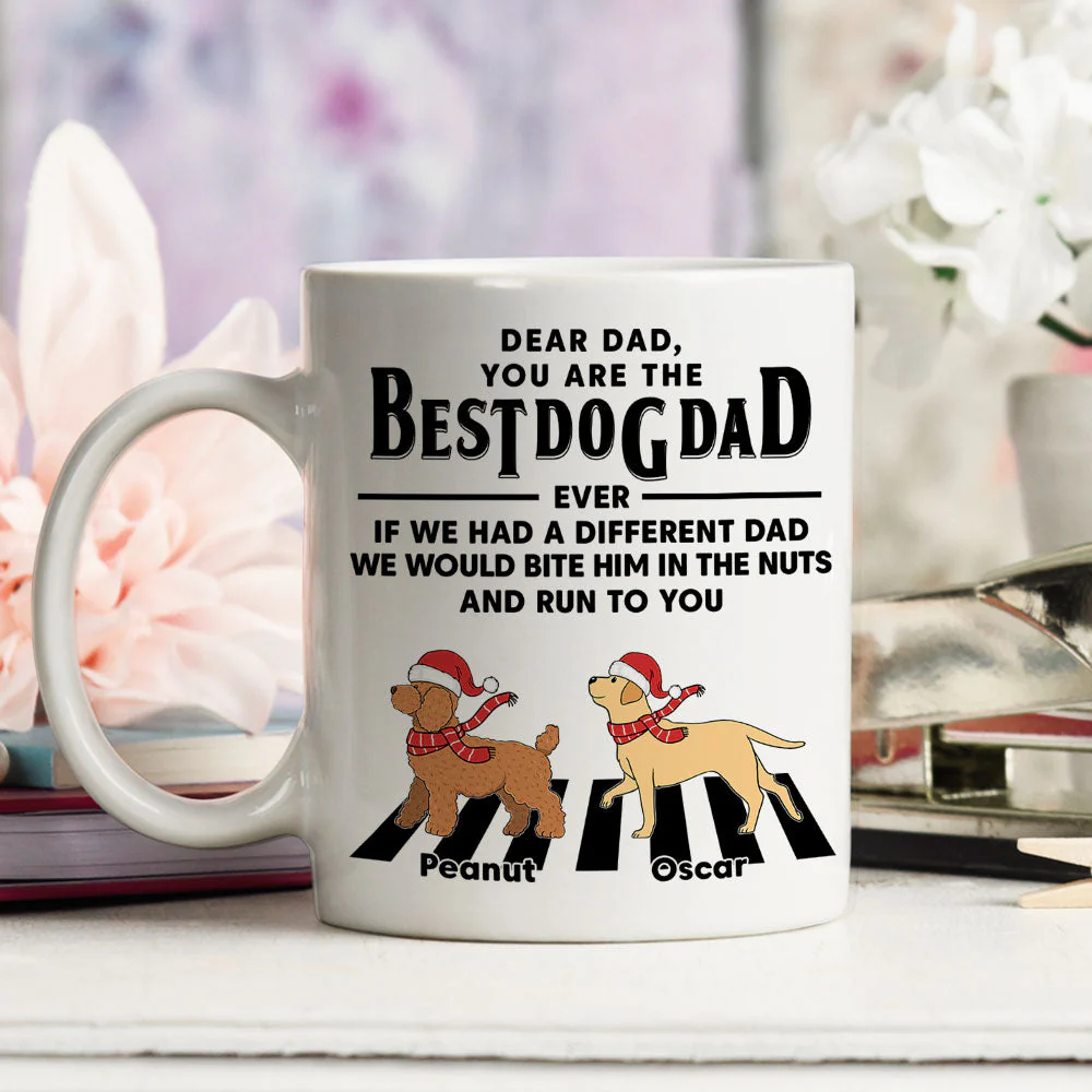 Run To You Christmas - Personalized Custom Coffee Mug - Image 3