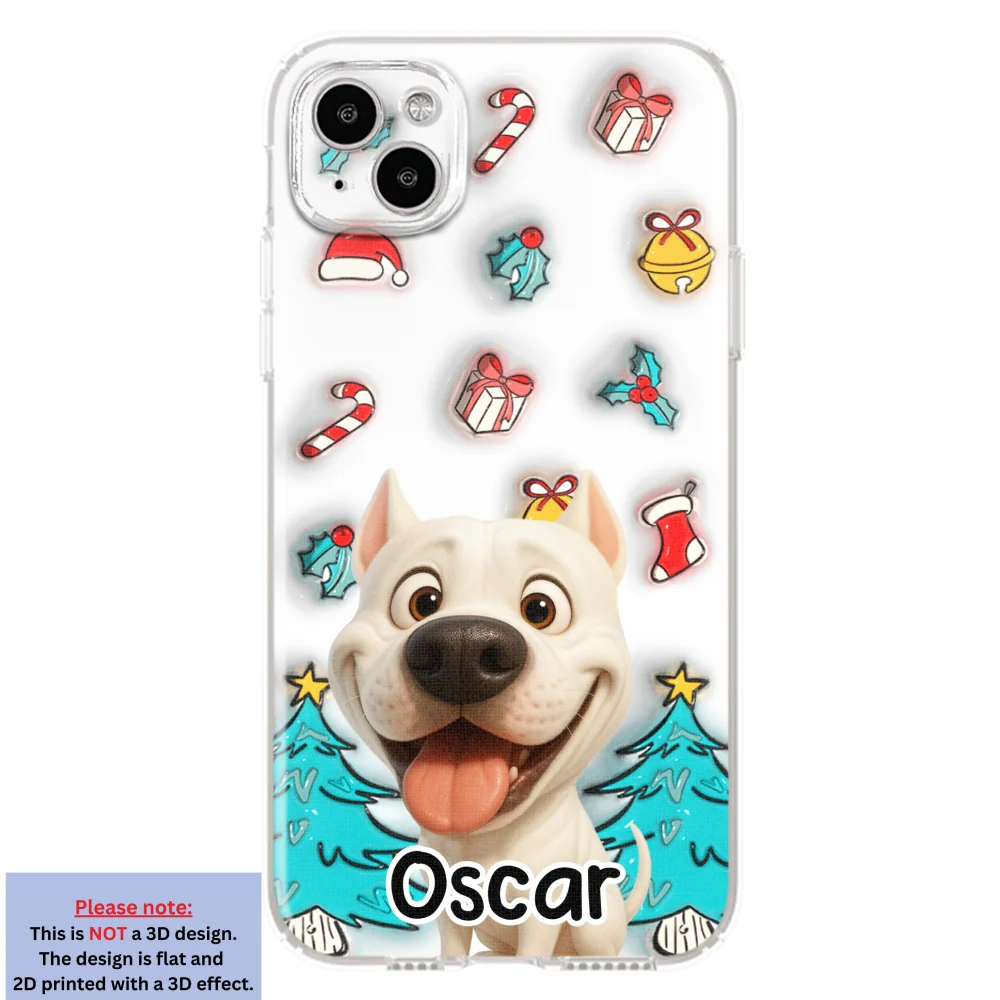 Santa Is Coming For Us - Personalized Custom 3D Inflated Effect Phone Case - Image 13