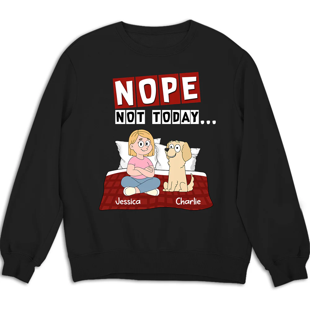 Saying No - Personalized Custom Sweatshirt