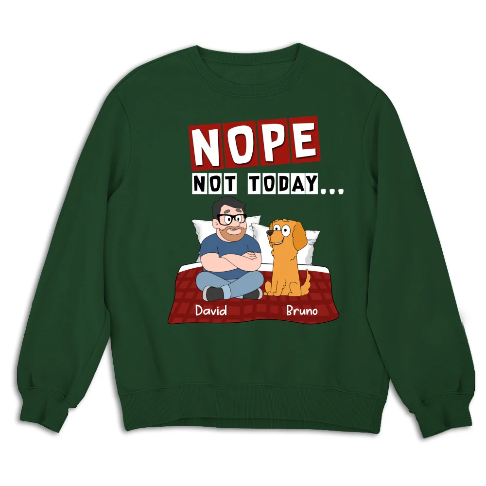 Saying No - Personalized Custom Sweatshirt - Image 7