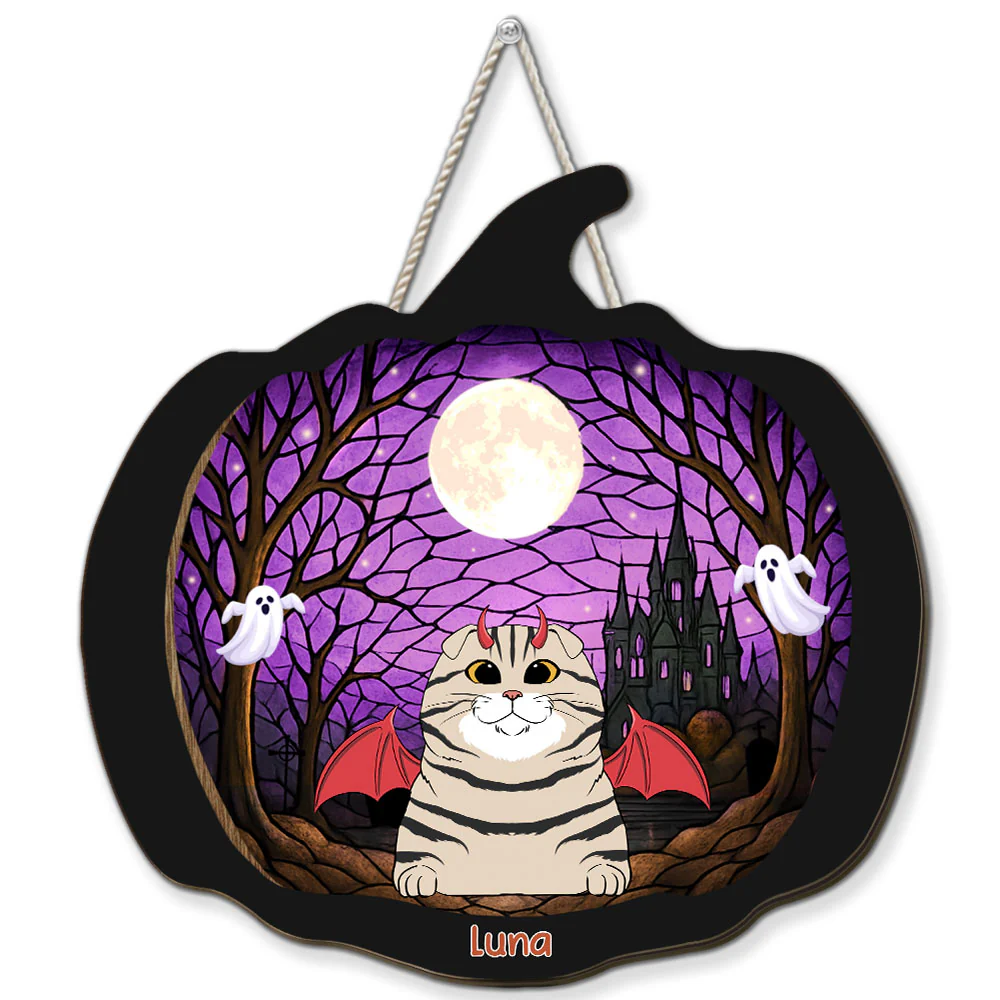 Scare You Away - Personalized Custom Wood Sign