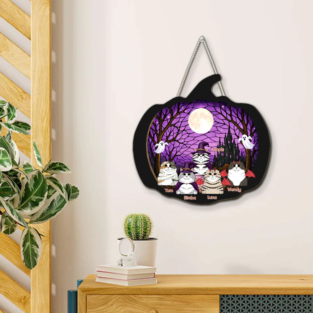 Scare You Away - Personalized Custom Wood Sign - Image 4