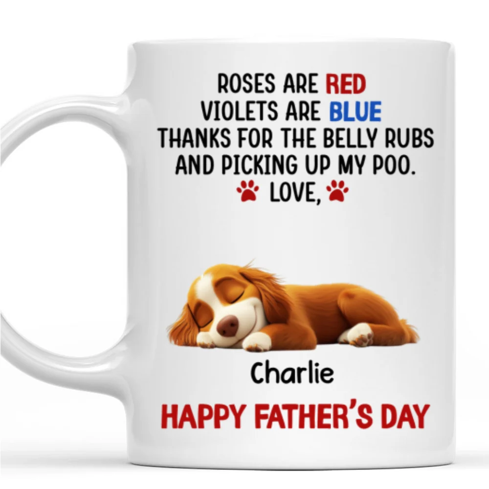 Scooping My Poo - Personalized Custom Coffee Mug - Image 10