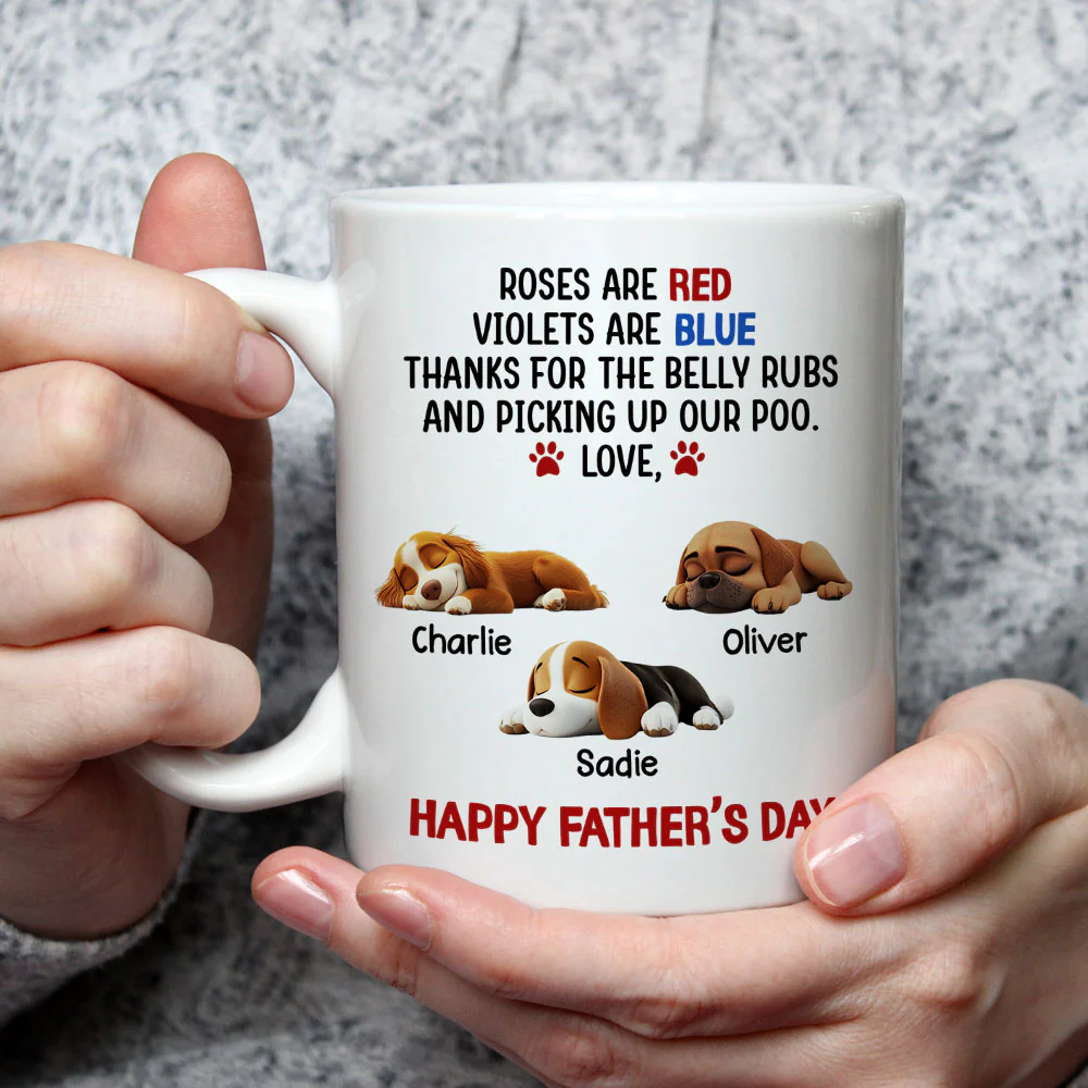 Scooping My Poo - Personalized Custom Coffee Mug - Image 3