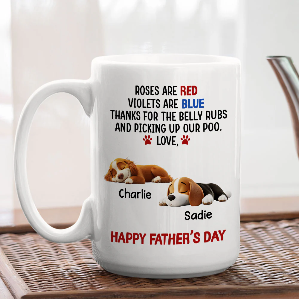 Scooping My Poo - Personalized Custom Coffee Mug - Image 6