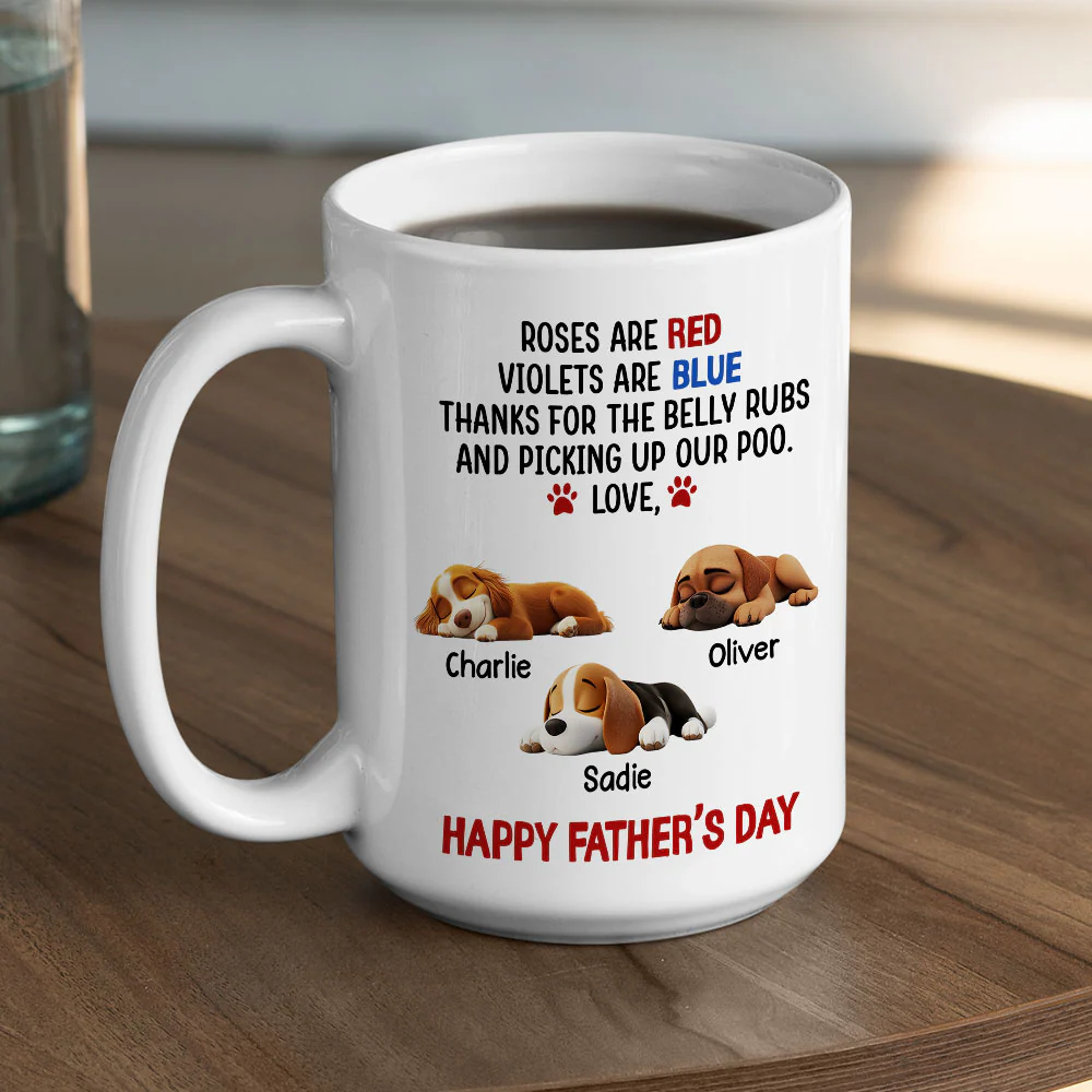 Scooping My Poo - Personalized Custom Coffee Mug - Image 7