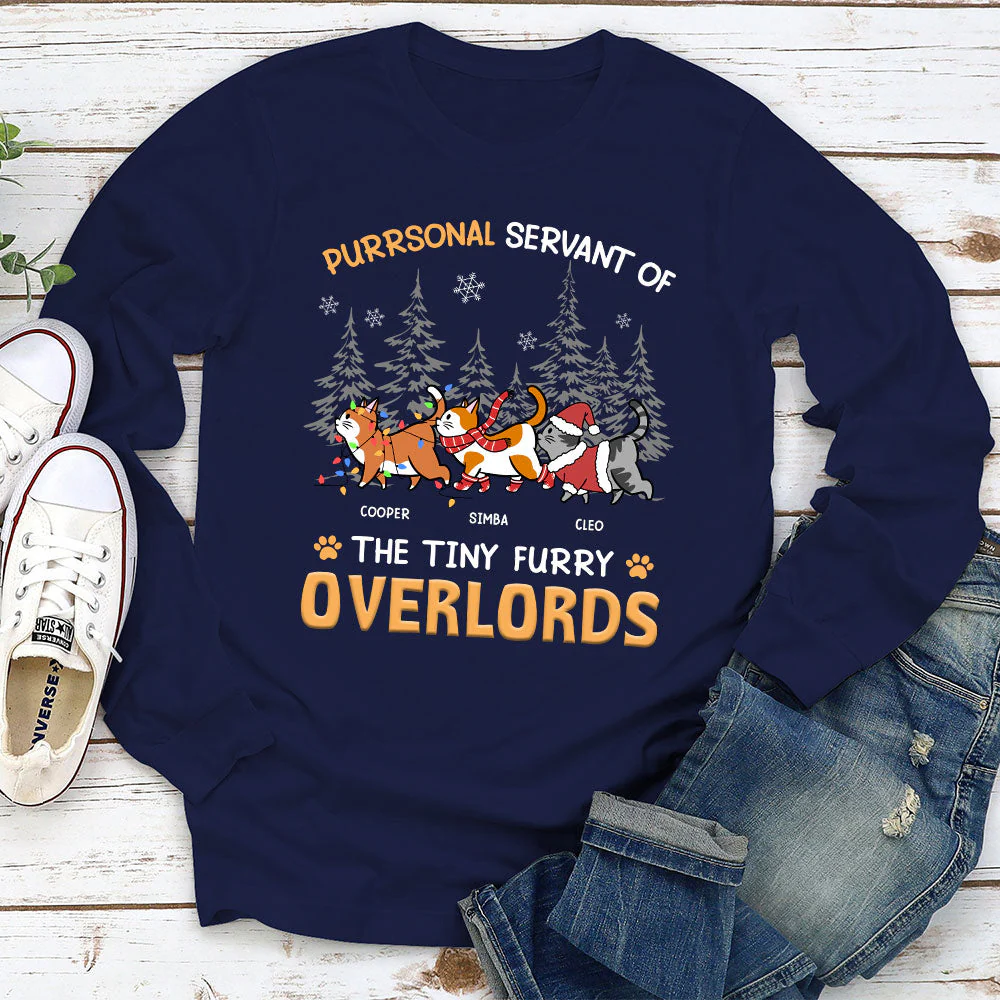 Servant In Winter Forest - Personalized Custom Long Sleeve T-shirt - Image 2