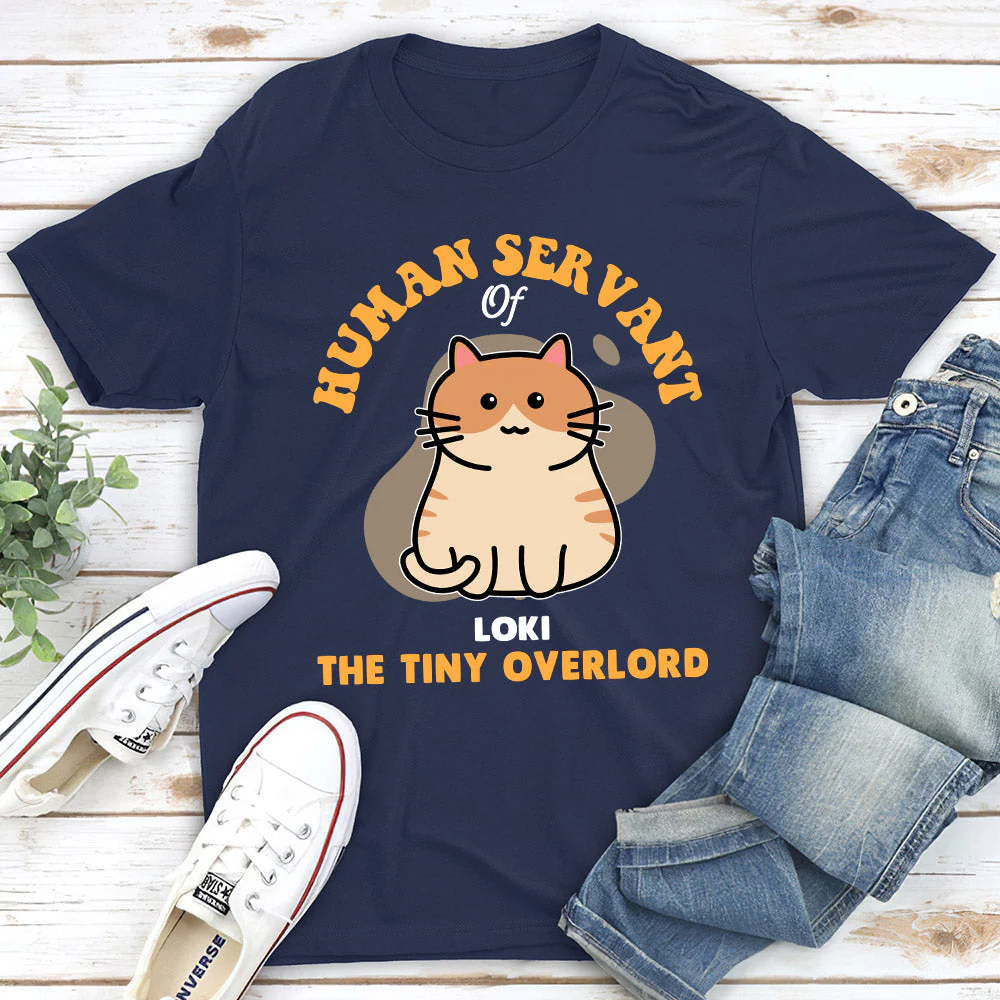 Servant Of Cute Overlords - Personalized Custom Premium T-shirt - Image 2