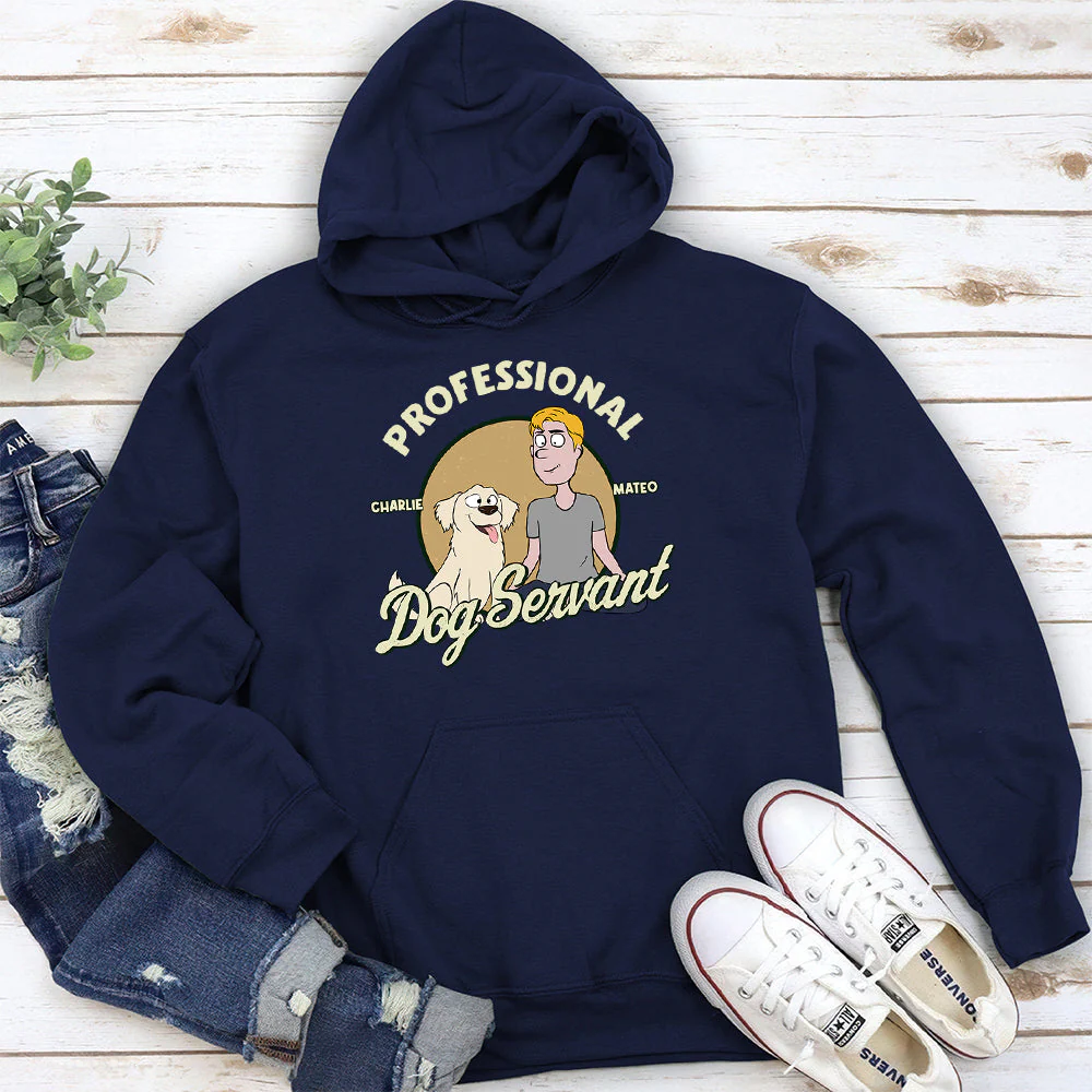 Servant Of Dog - Personalized Custom Hoodie - Image 4