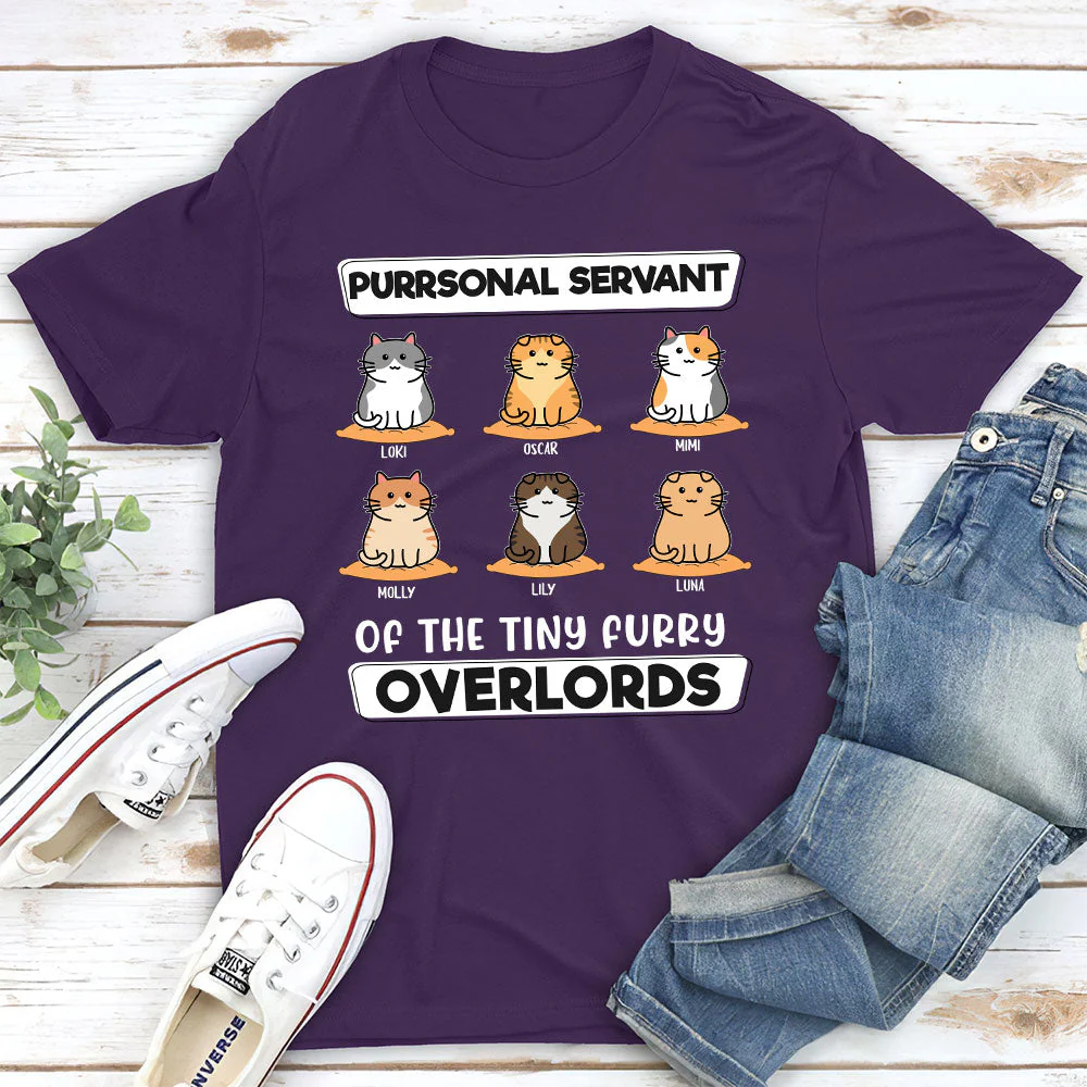 Servant Of Overlords - Personalized Custom Unisex T-shirt - Image 5