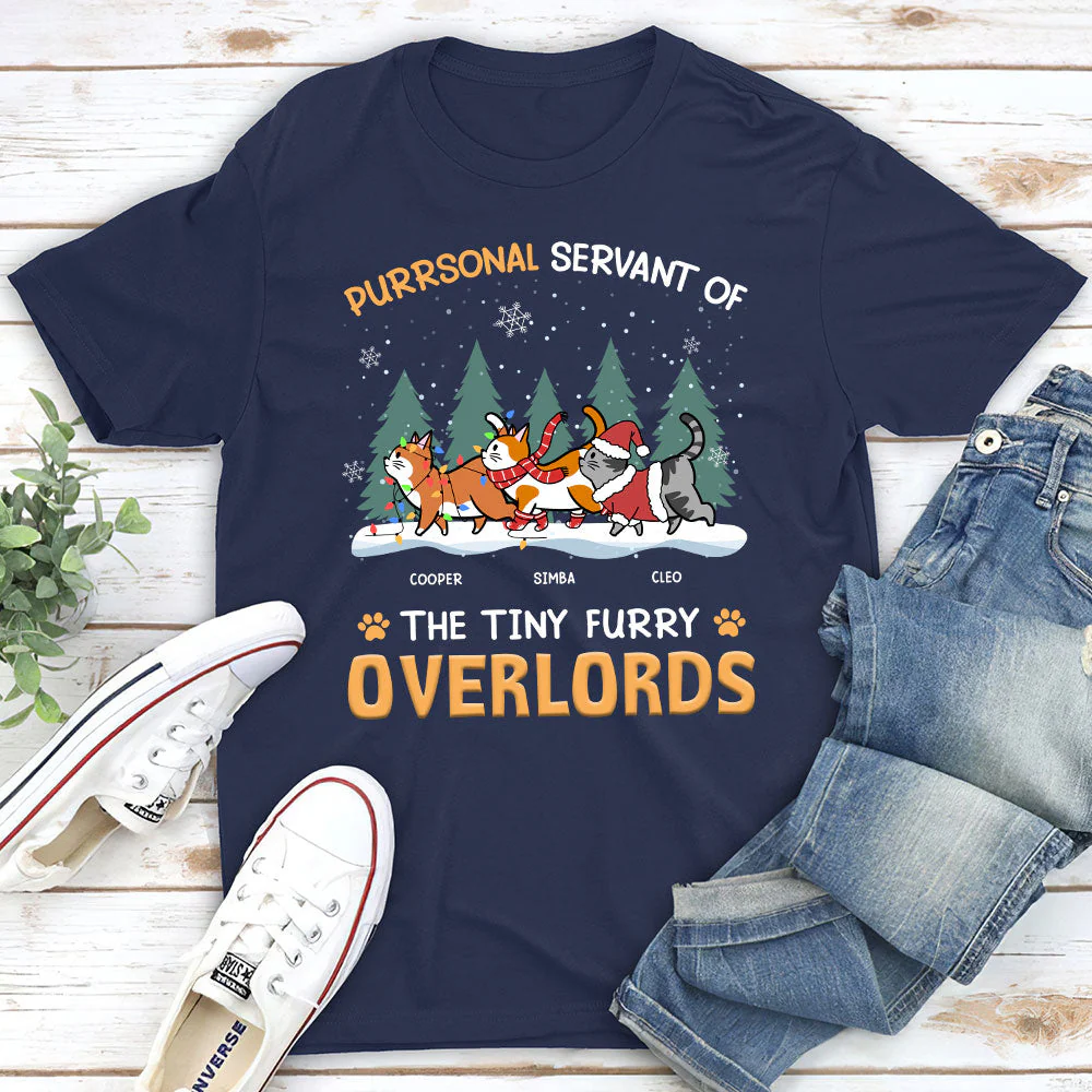 Servant Of Tiny Overlords - Personalized Custom Unisex T-shirt - Image 2