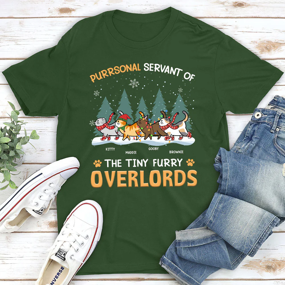 Servant Of Tiny Overlords - Personalized Custom Unisex T-shirt - Image 3